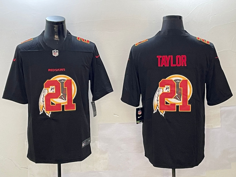 Men's Washington Commanders Sean Taylor #21 Black Jersey